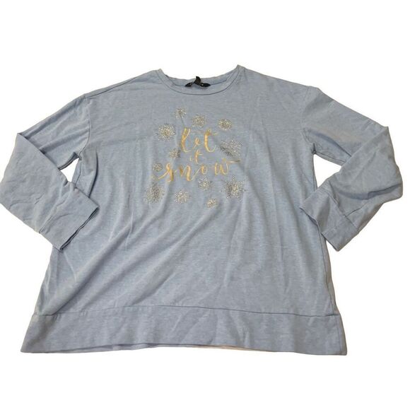 Ellen Tracy Holiday Themed Sweatshirt - Picture 1 of 7